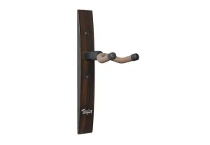 Exotic Wood Guitar Hanger - Ebony - Taylor Logo - Italian Acrylic