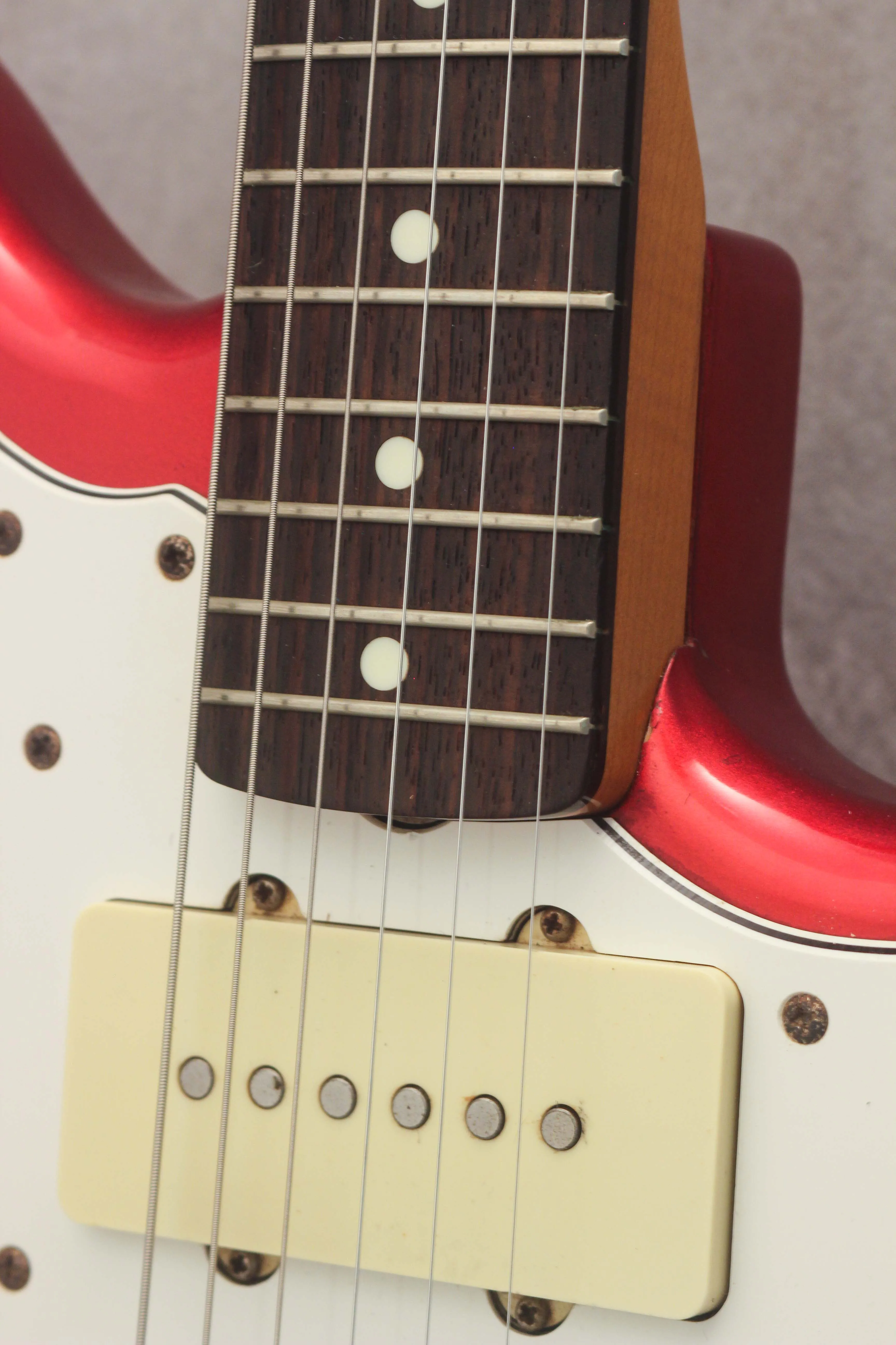 Fender Japan Jazzmaster JM66-85 Candy Apple Red 1993