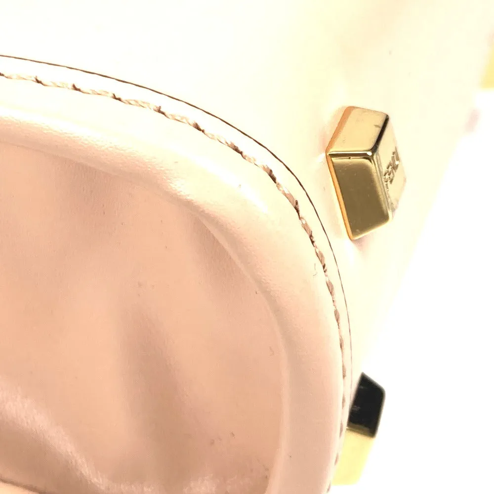 FENDI Handbag 8BS051 leather Beige type Shoulder Bag Crossbody bag sunshine shopper small Women Used