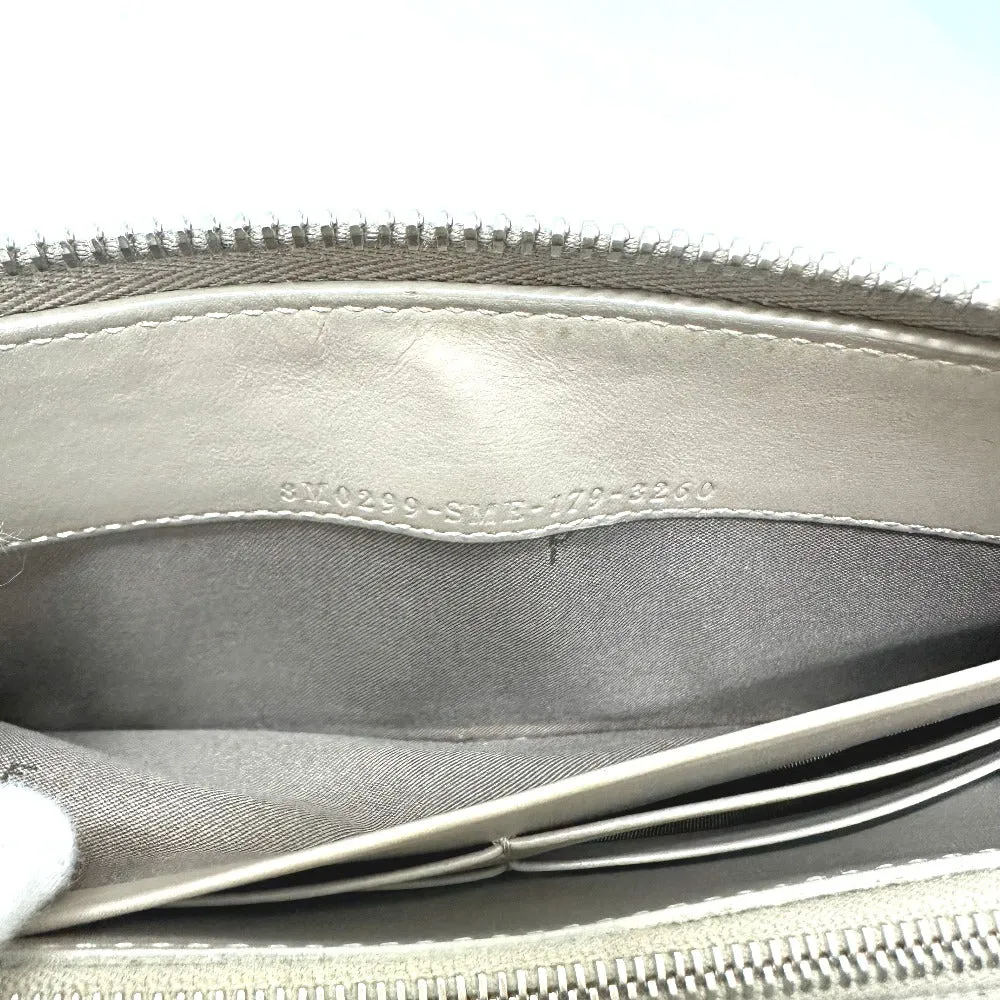 FENDI Long Wallet Purse 8M0299 leather beige By the way mens Used