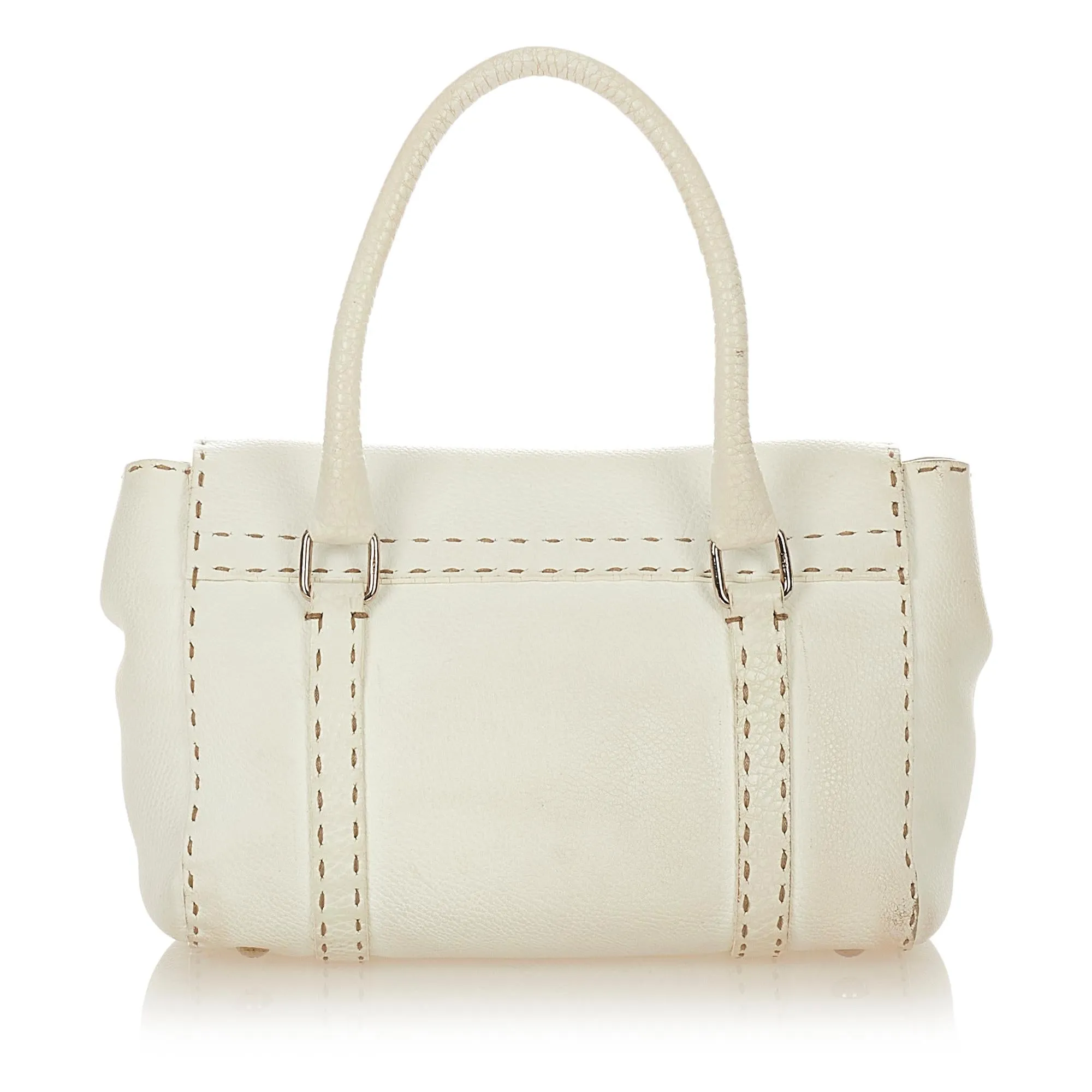 Fendi Mini Selleria Linda Leather Handbag (SHG-26508)