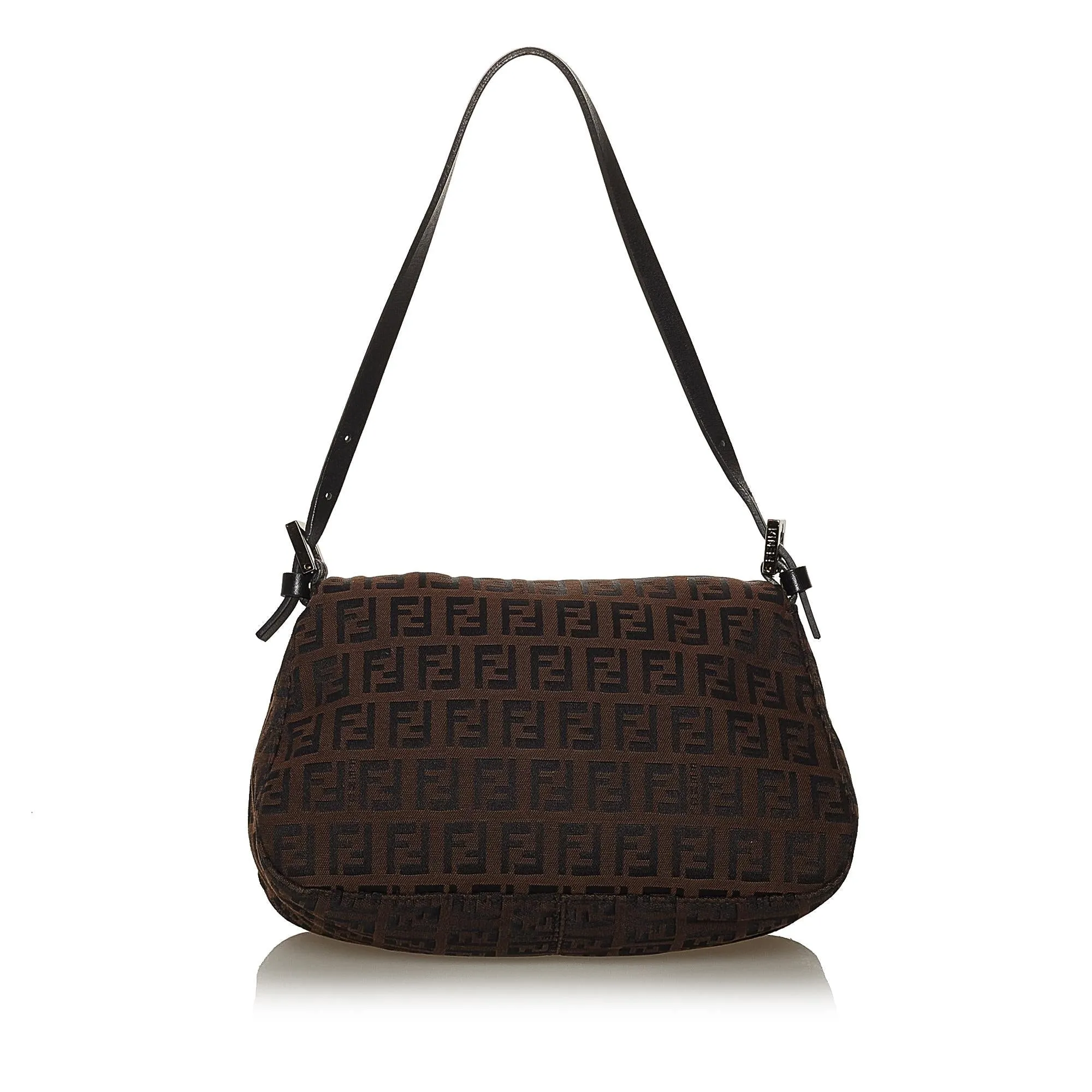 Fendi Mini Zucchino Canvas Mamma Baguette (SHG-28605)