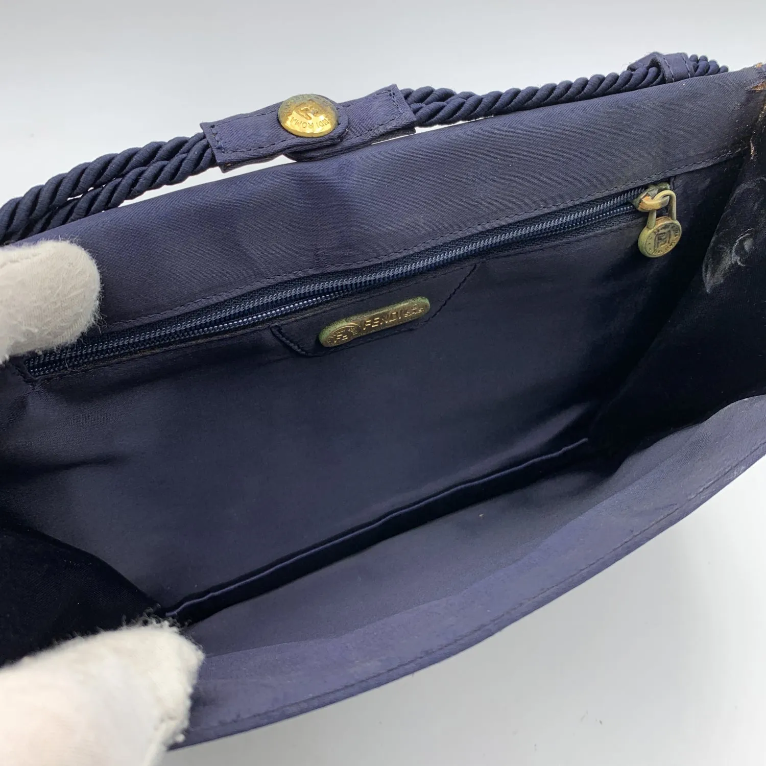 Fendi Vintage Cloth Shoulder Bag
