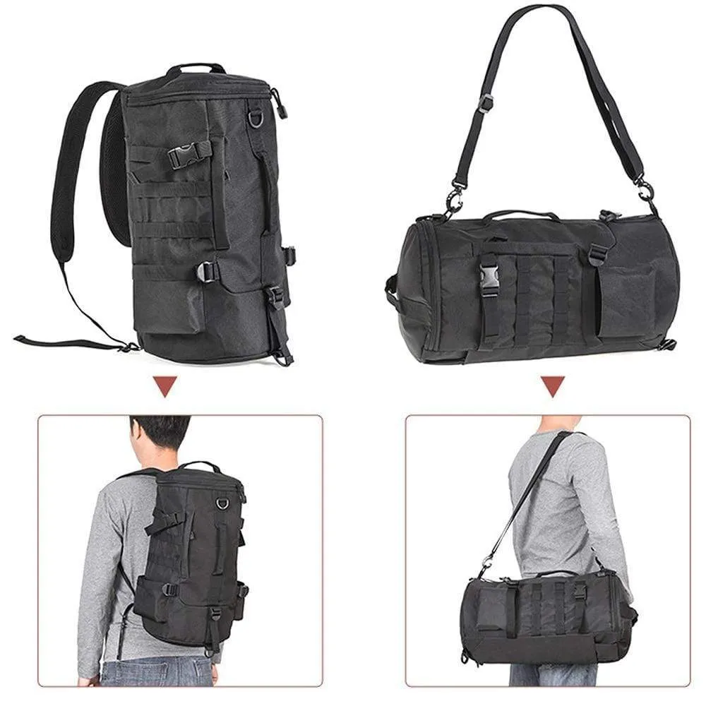 Fishing Backpack Tackle Box Rod Holder