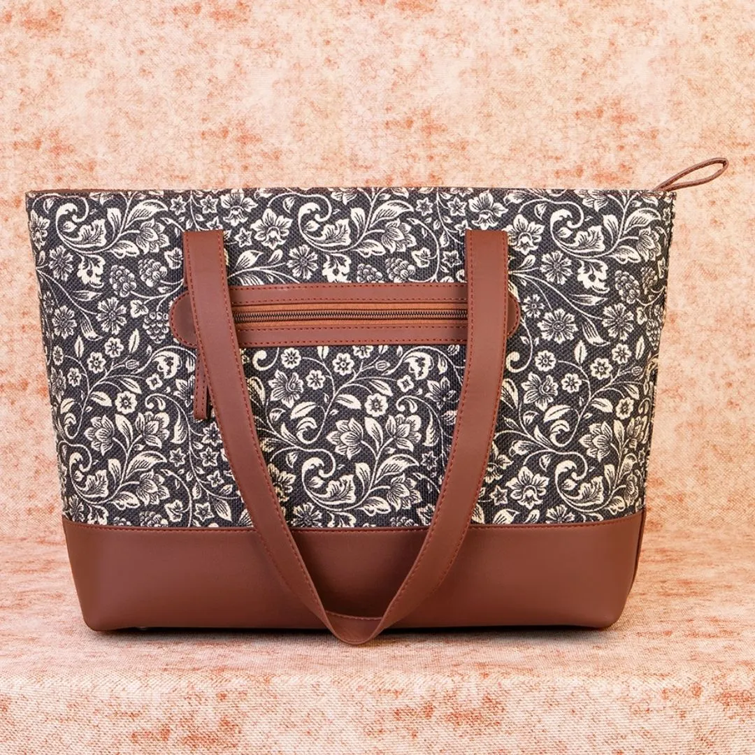 FloMotif - Shoulder Tote Bag & Sling Bag Combo