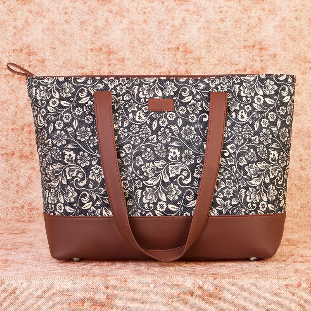 FloMotif - Shoulder Tote Bag & Sling Bag Combo