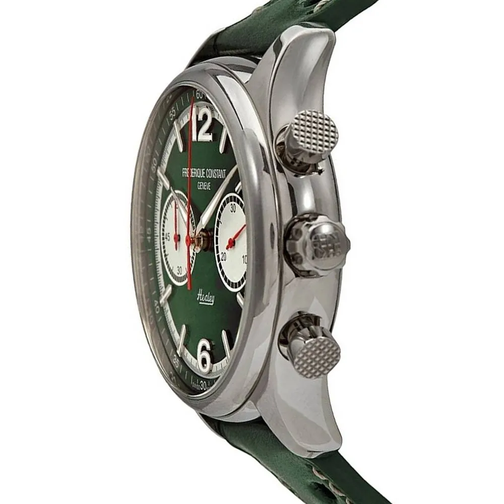 Frederique Constant Vintage Rally Healey Chrono Automatic Men's Green Watch FC-397HGR5B6