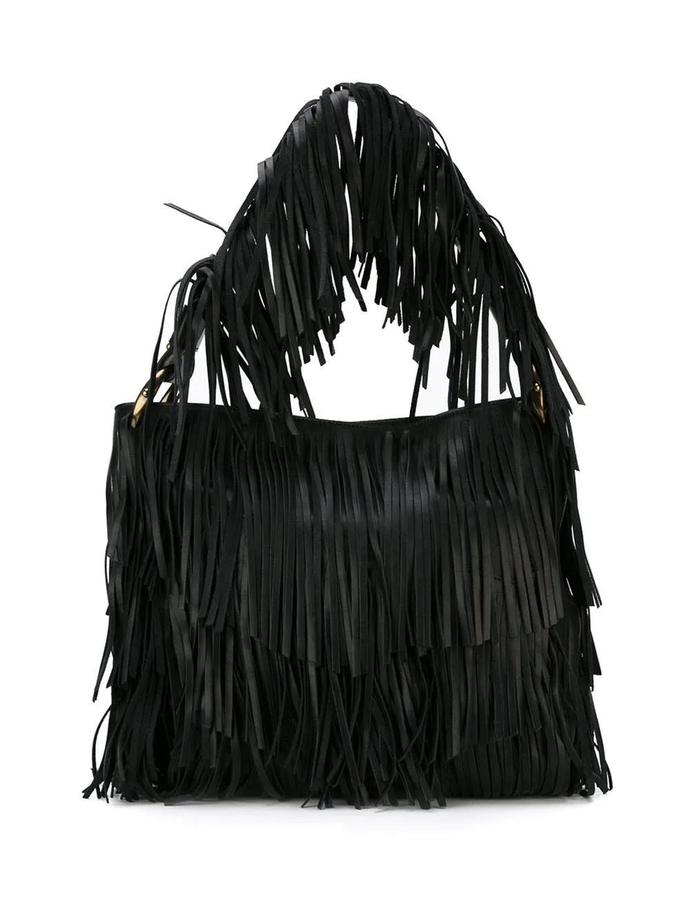 Fringes nappa handbag