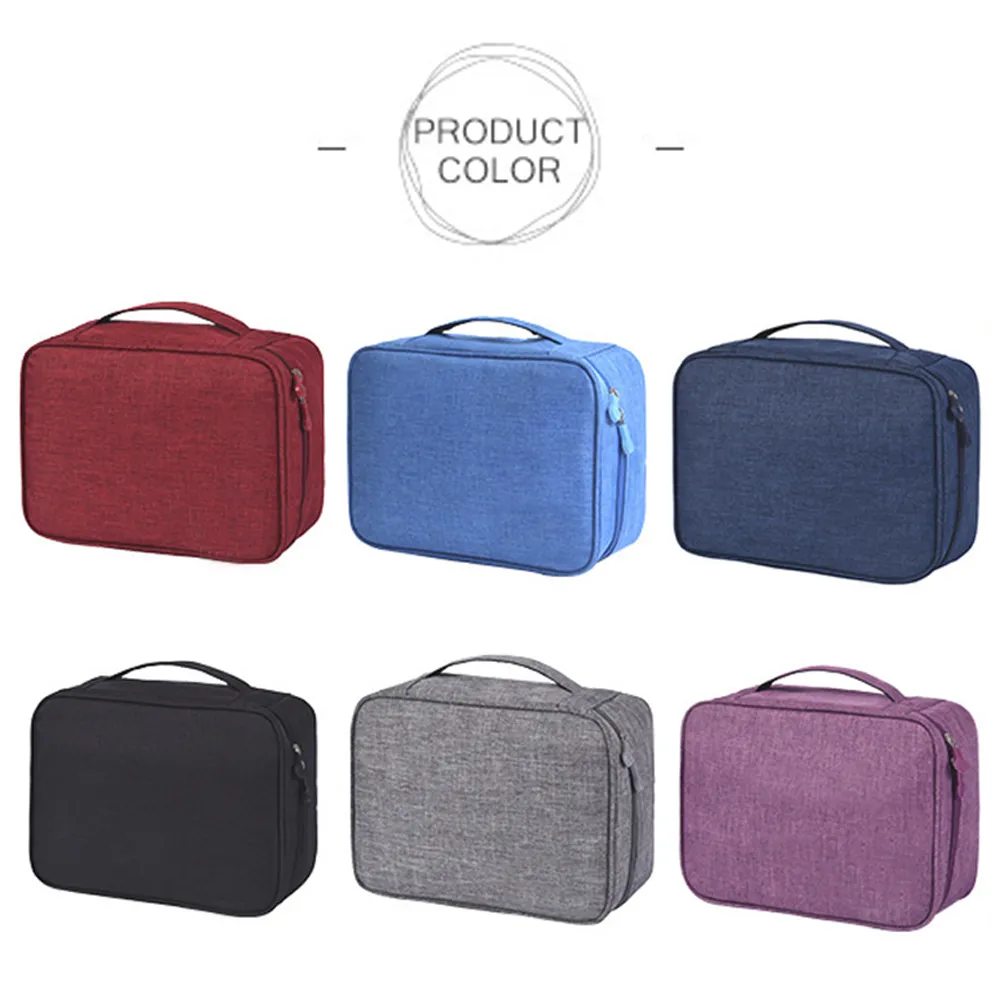 Gadget Organiser Pouch with adjustable Compartments