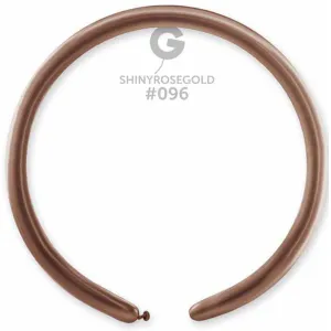 Gemar Shiny Rose Gold Balloons - Pack Of 50.