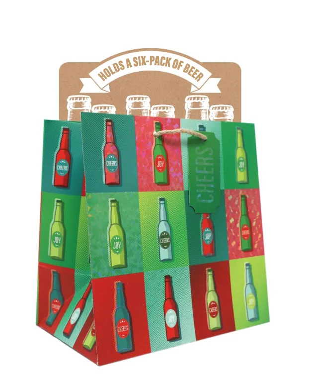 Gift Bag Bottle - Beer Aisle