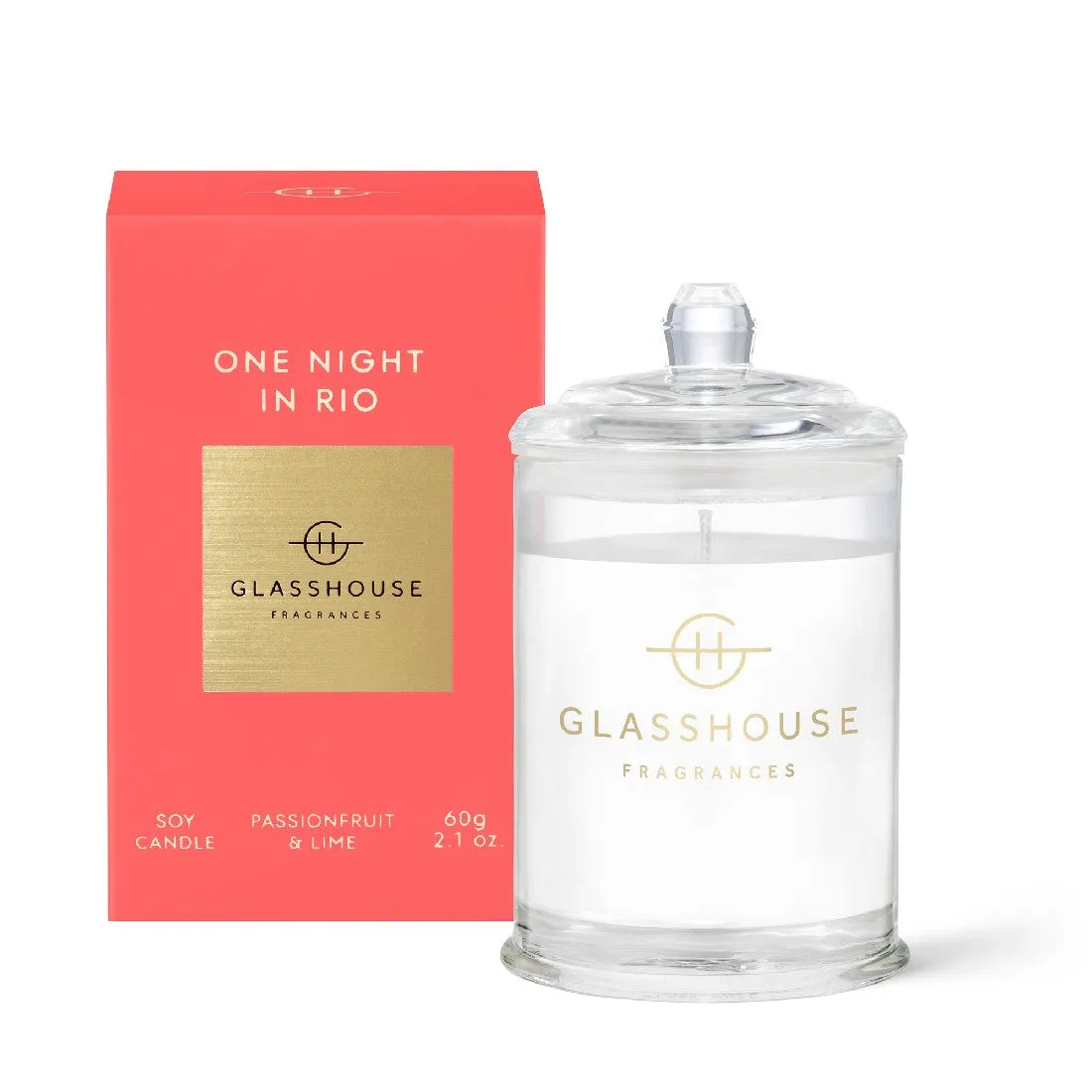 Glasshouse Fragrance - 60g Candle - One Night In Rio