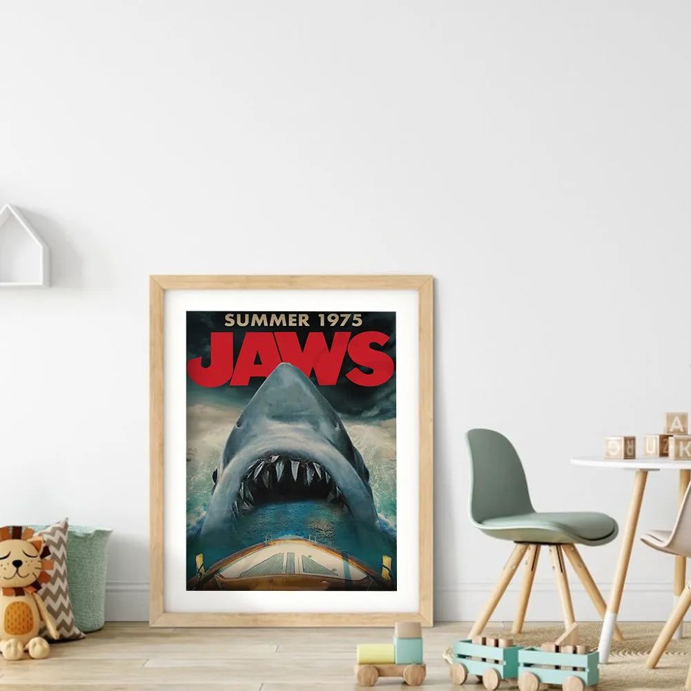 Horror Shark - Full Round Drill Diamond Painting 30*40CM