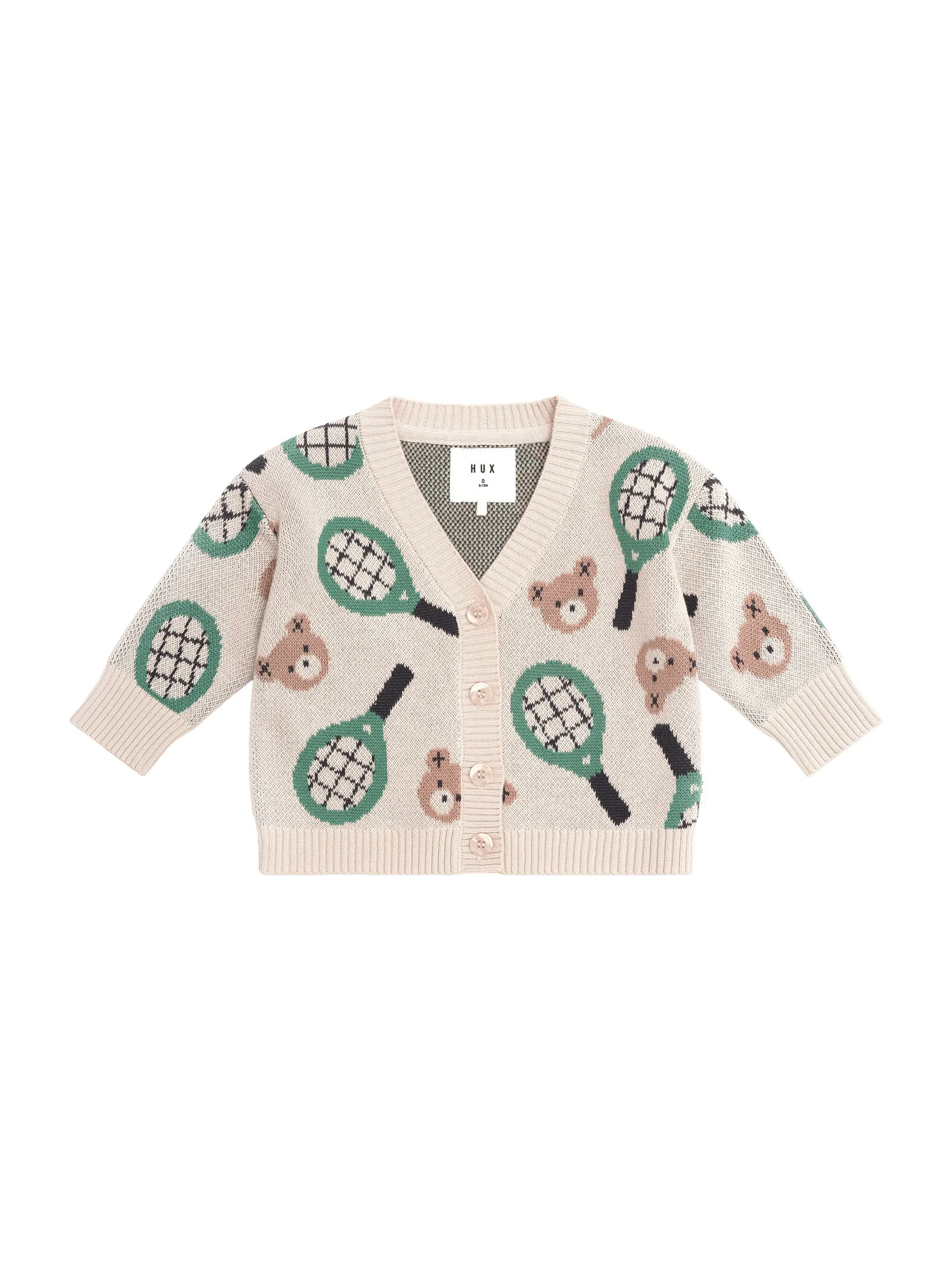 Huxbaby Tennis Boxy Cardi