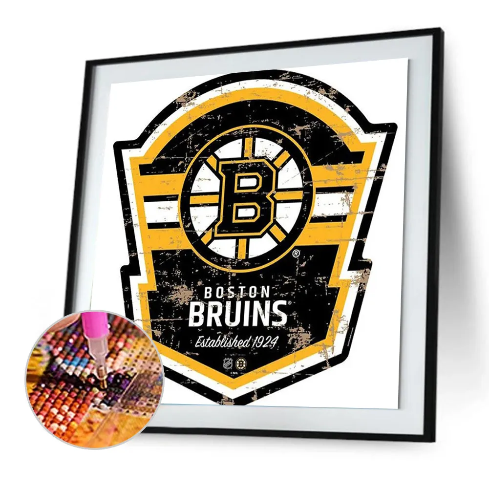 Ice Hockey - Full Round Drill Diamond Painting 30*30CM