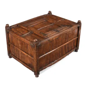 Indian Stick Box Chest From Jaisalmer - 19th Century