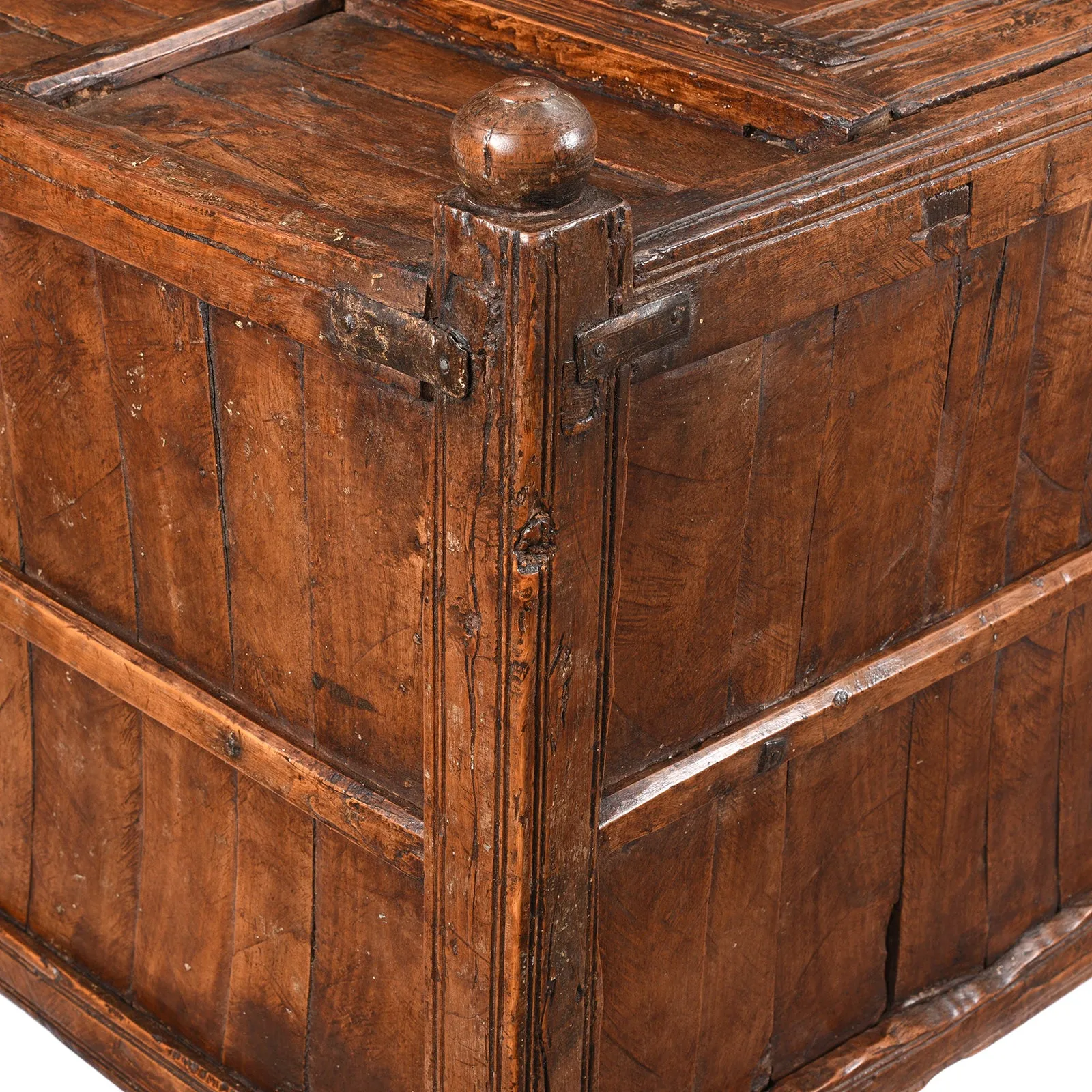 Indian Stick Box Chest From Jaisalmer - 19th Century
