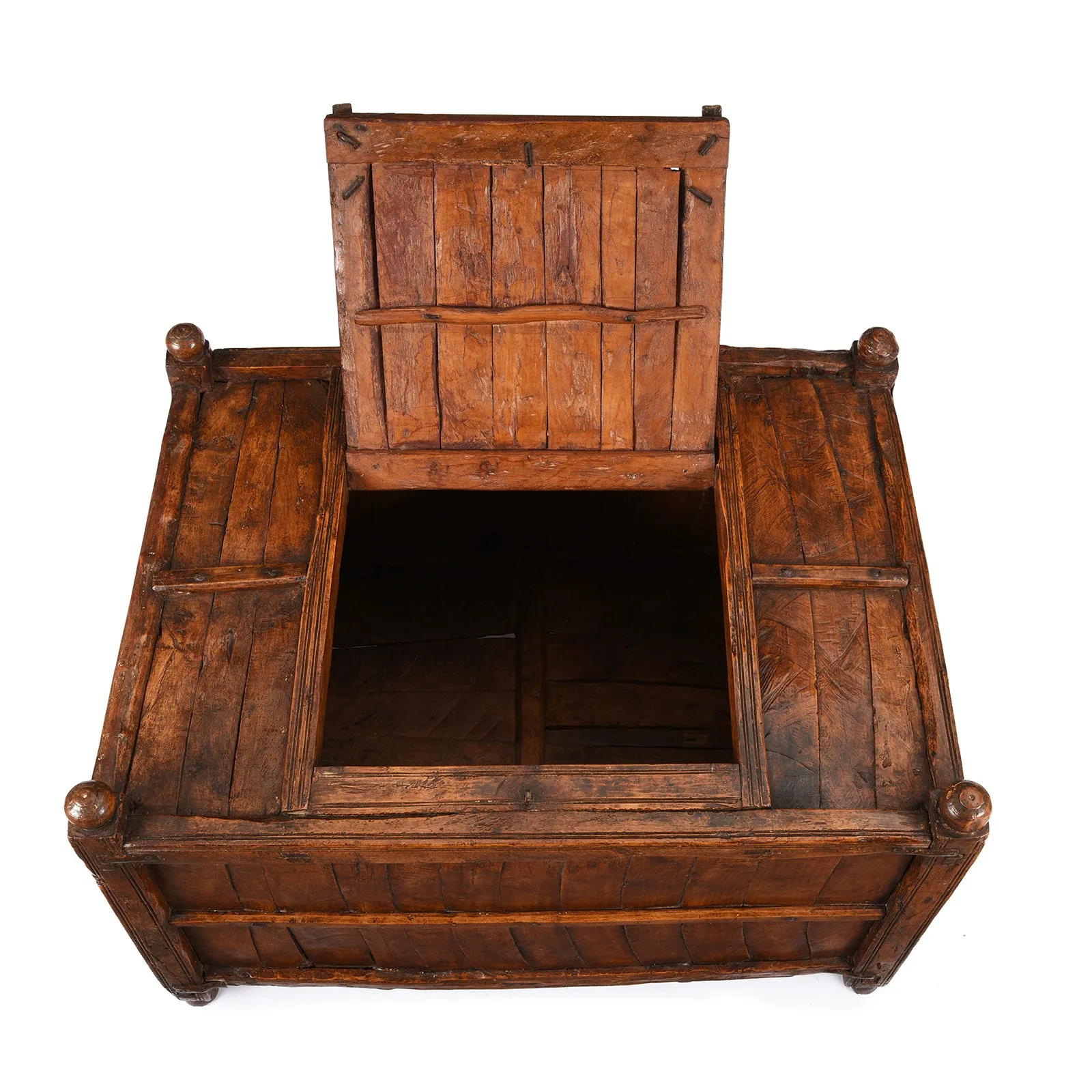 Indian Stick Box Chest From Jaisalmer - 19th Century