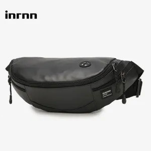 inrnn Fashion Men Waist Bag Outdoor Sports Chest Bag for Teenager
