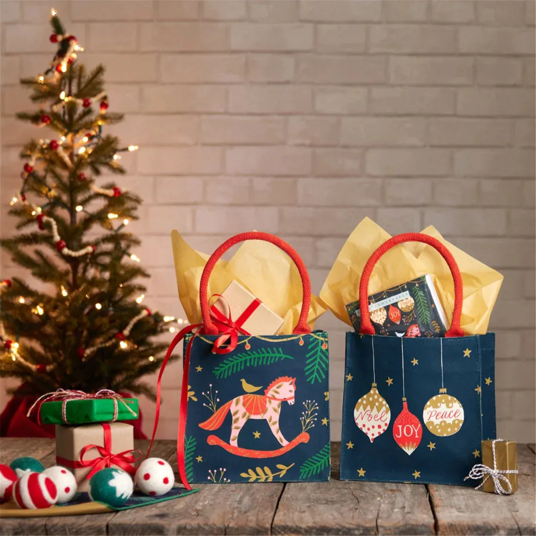 Itsy Bitsy Gift Bag - Holiday Horse