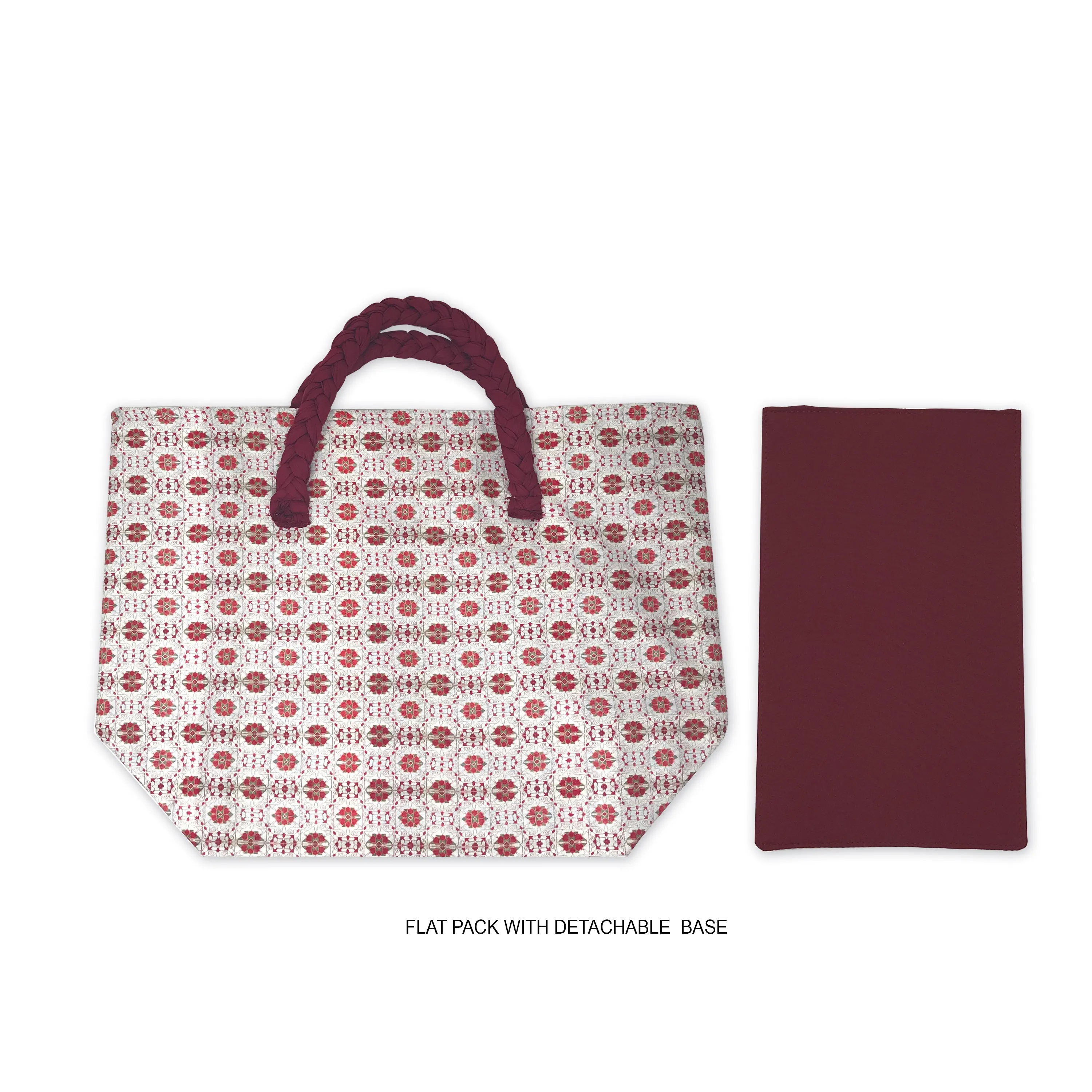 Kilim Roll down Bag/Basket