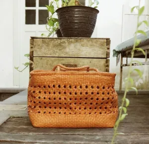 Leather bag -Tan