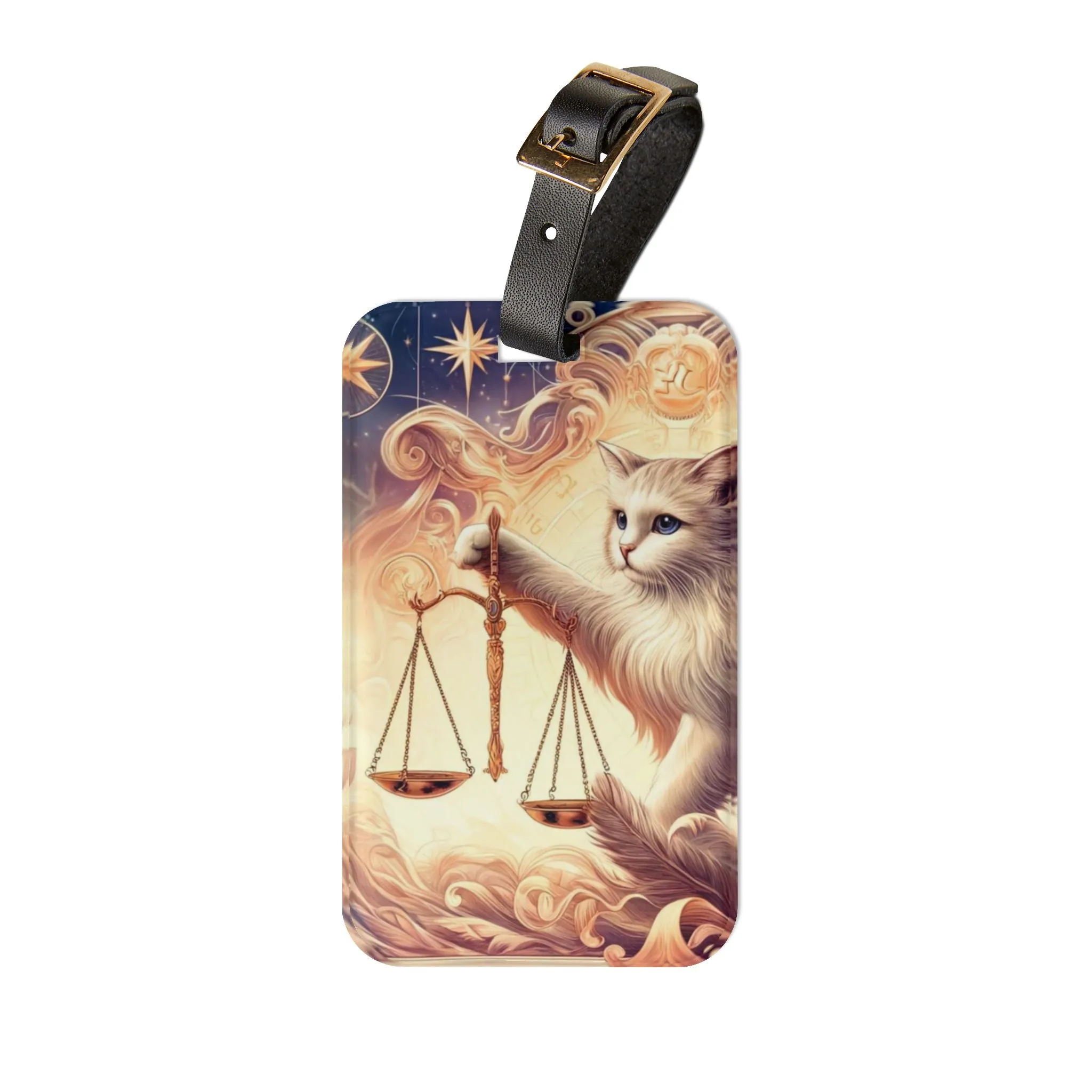 Libra - Cat Lover - Luggage Tag