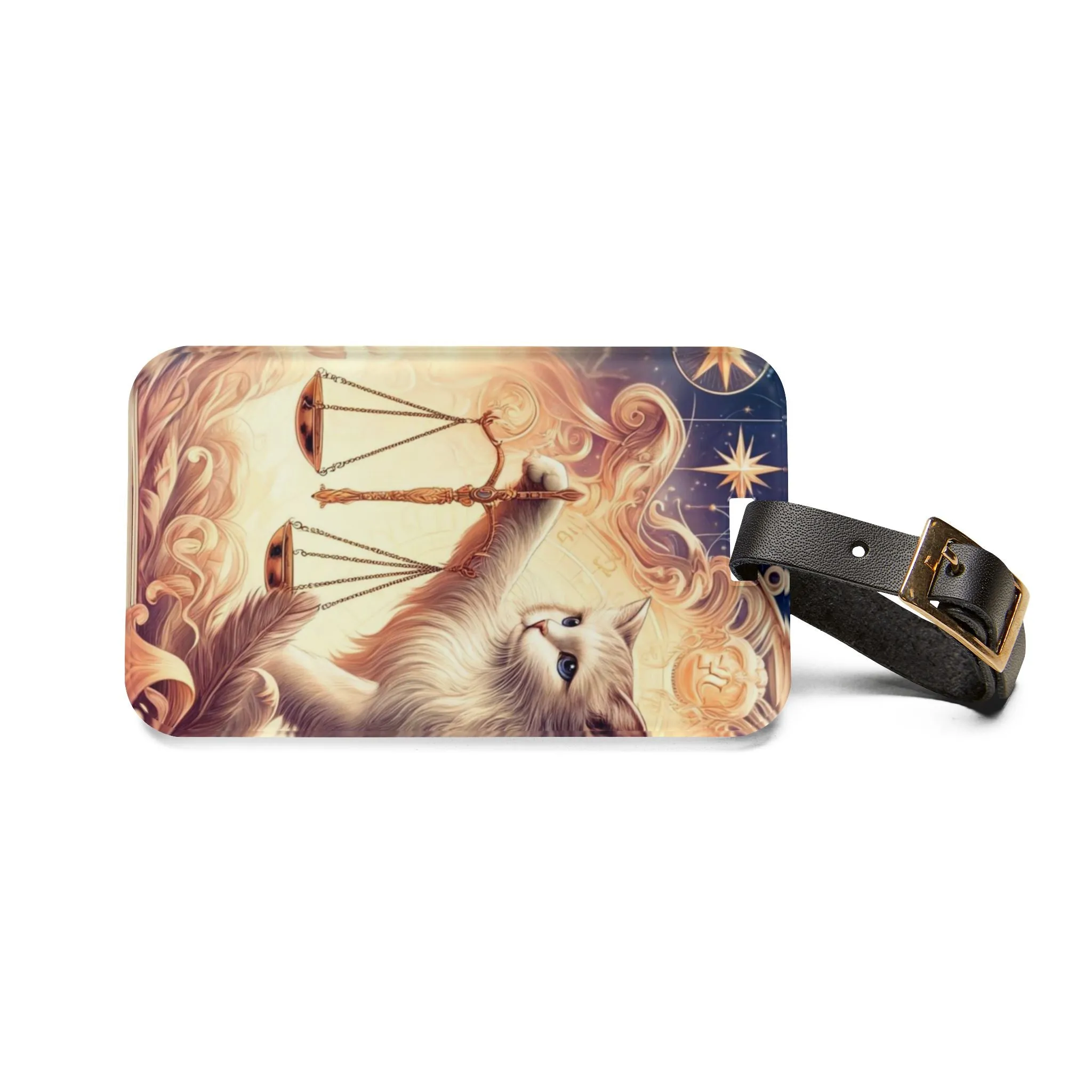 Libra - Cat Lover - Luggage Tag