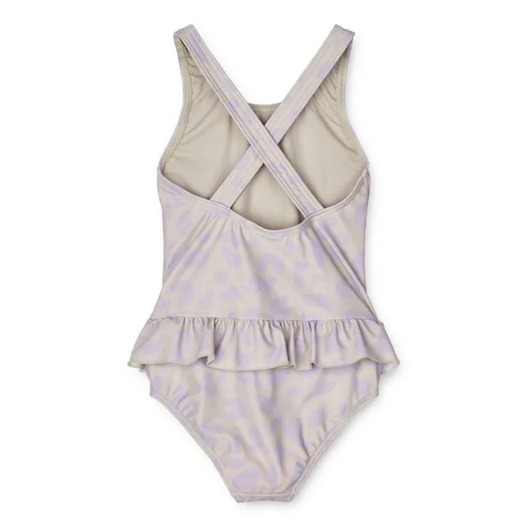 Liewood Amara Swimsuit Leo / Misty lilac