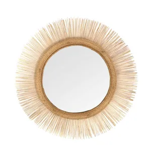 Malawi Sun Rattan Mirror
