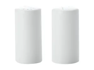Maxwell & Williams White Basics Cylindrical Salt & Pepper