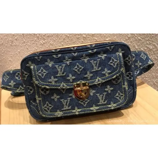 Monogram Denim Bumbag Waist Bag