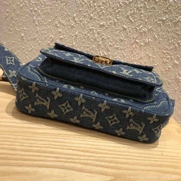 Monogram Denim Bumbag Waist Bag