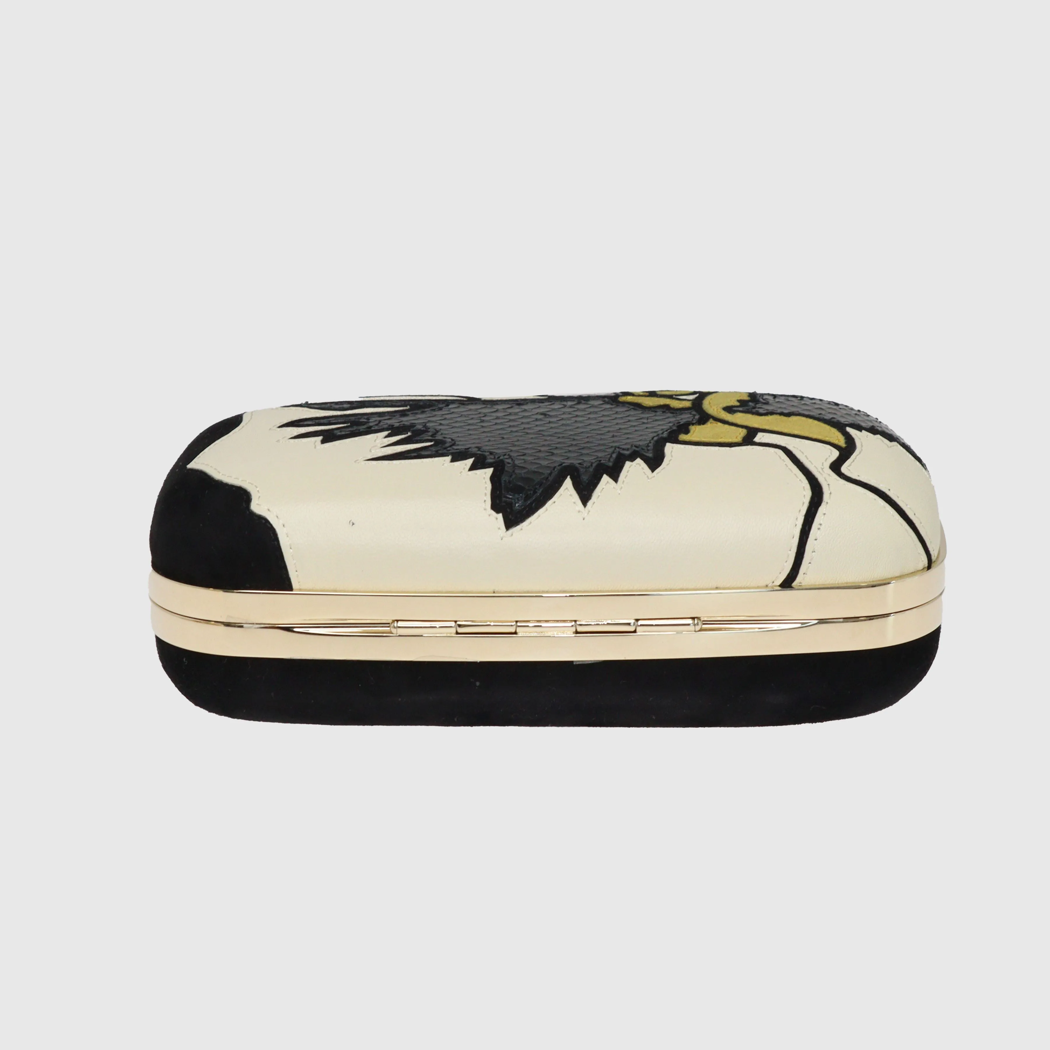 Multicolor Chained Evening Clutch Bag