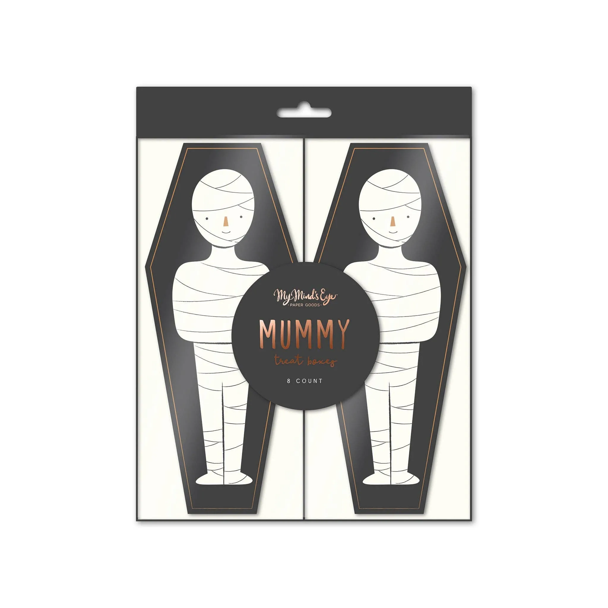 Mummy Coffin Treat Boxes-8pk. M1003