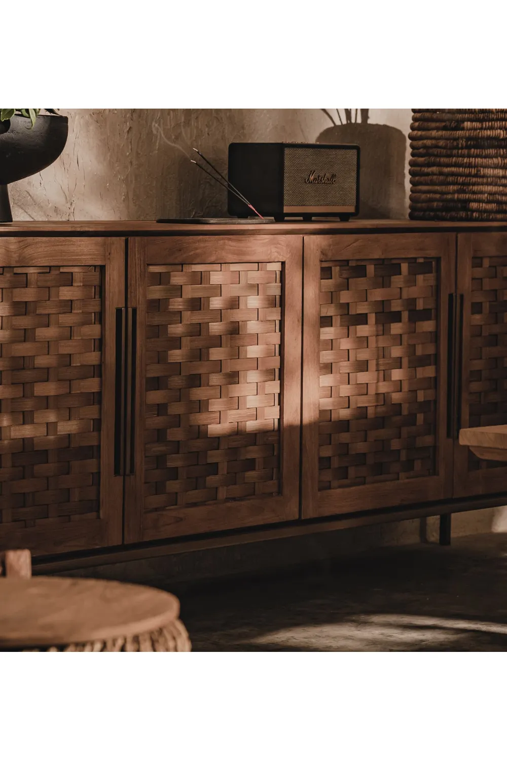 Natural Wooden Low Dresser | dBodhi Karma