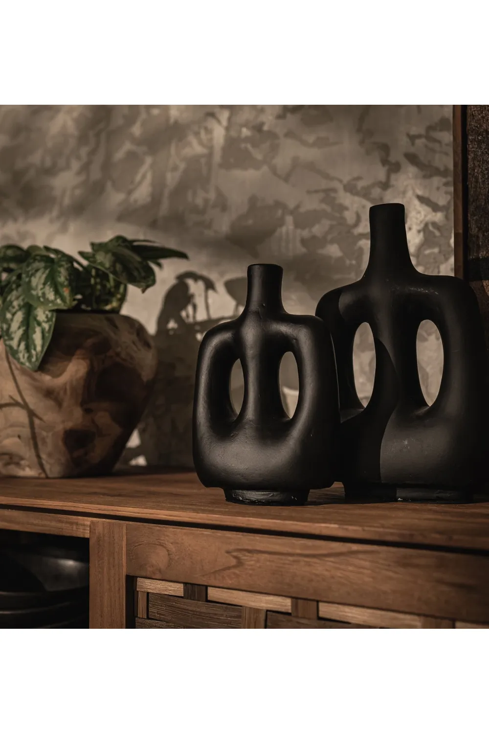Natural Wooden Low Dresser | dBodhi Karma