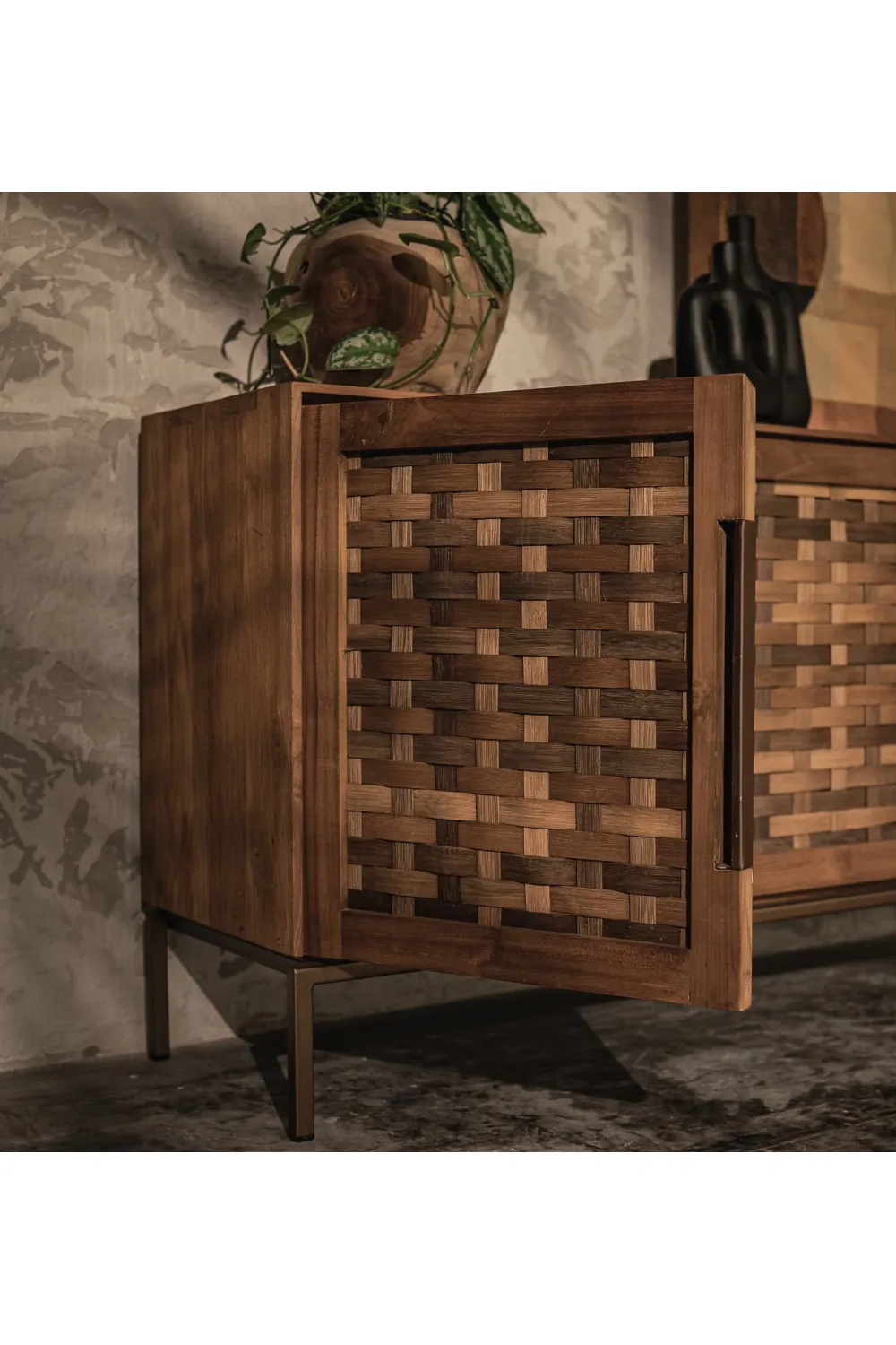 Natural Wooden Low Dresser | dBodhi Karma