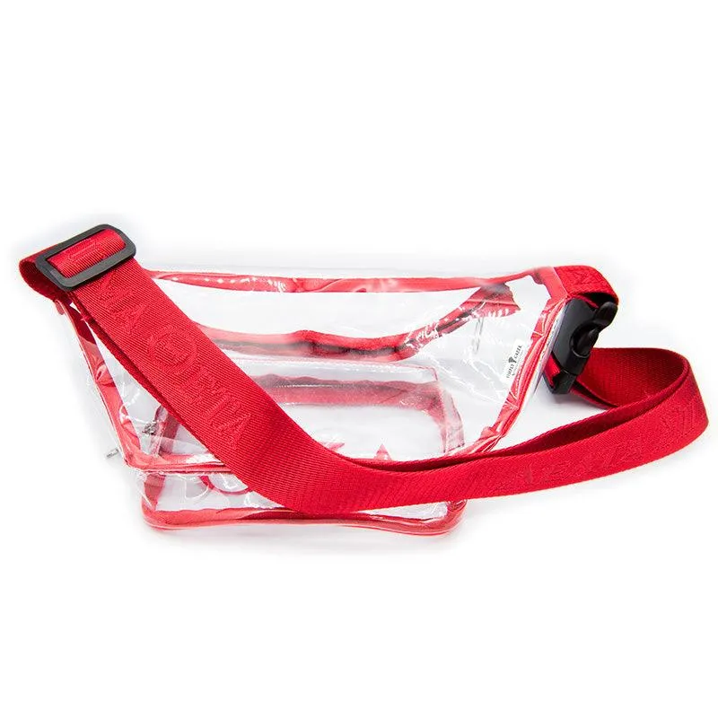 **NEW**  ΔΣΘ Clear Fanny Pack Waist Bag