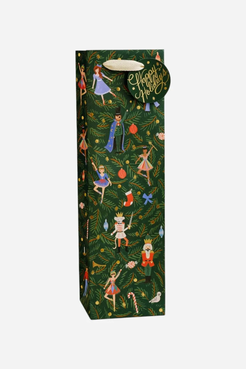 Nutcracker Wine Gift Bag
