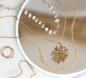 Open Mandala Necklace