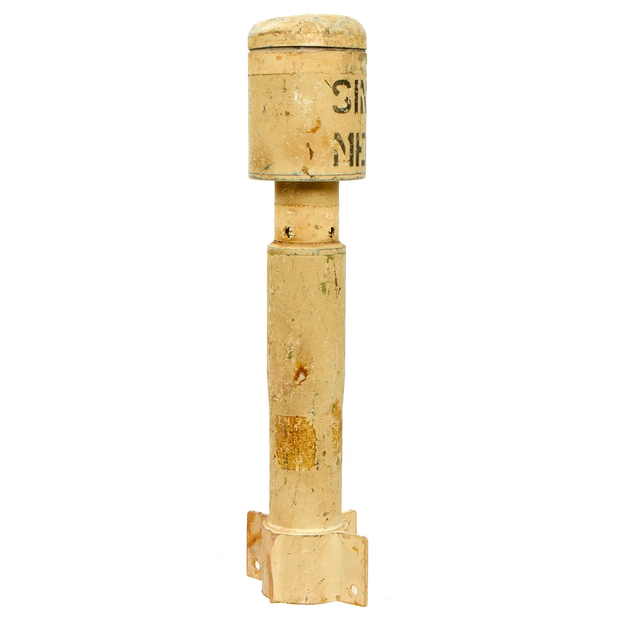 Original Belgian Cold War Era 40mm BTU Rifle Grenade Signal Flare by Mecar - Inert
