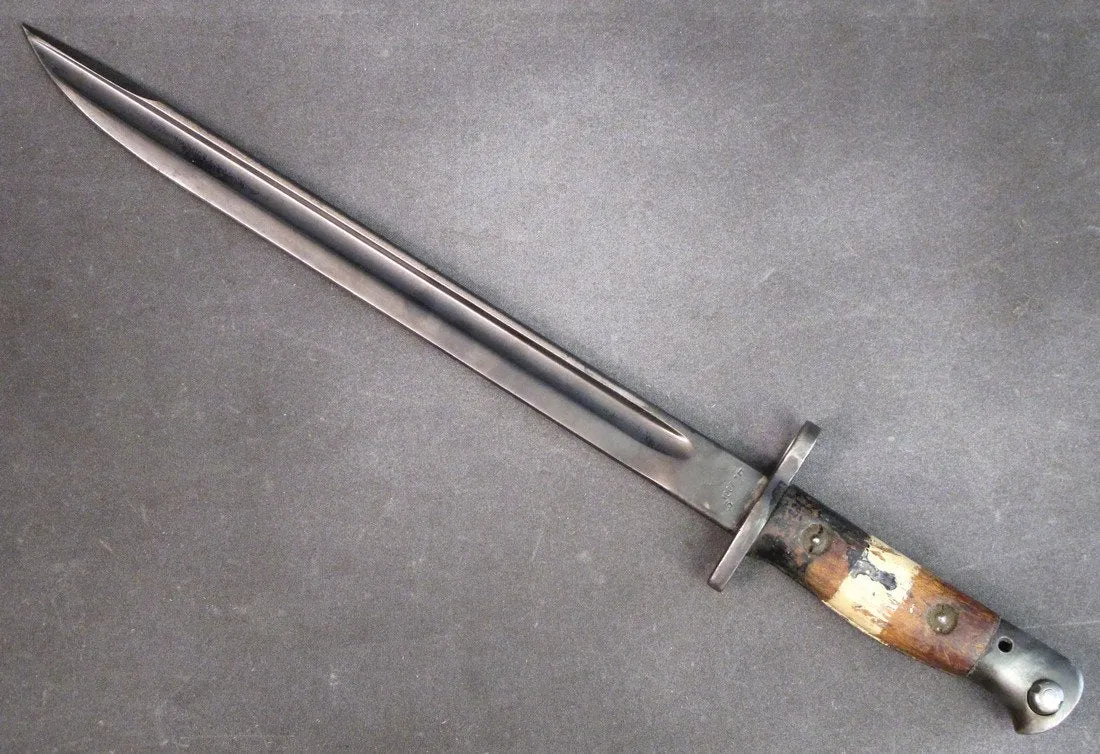 Original British P-1907 Bayonet 12 Inch 1942 Jungle Conversion