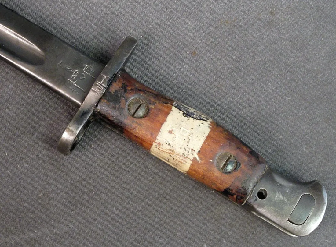 Original British P-1907 Bayonet 12 Inch 1942 Jungle Conversion