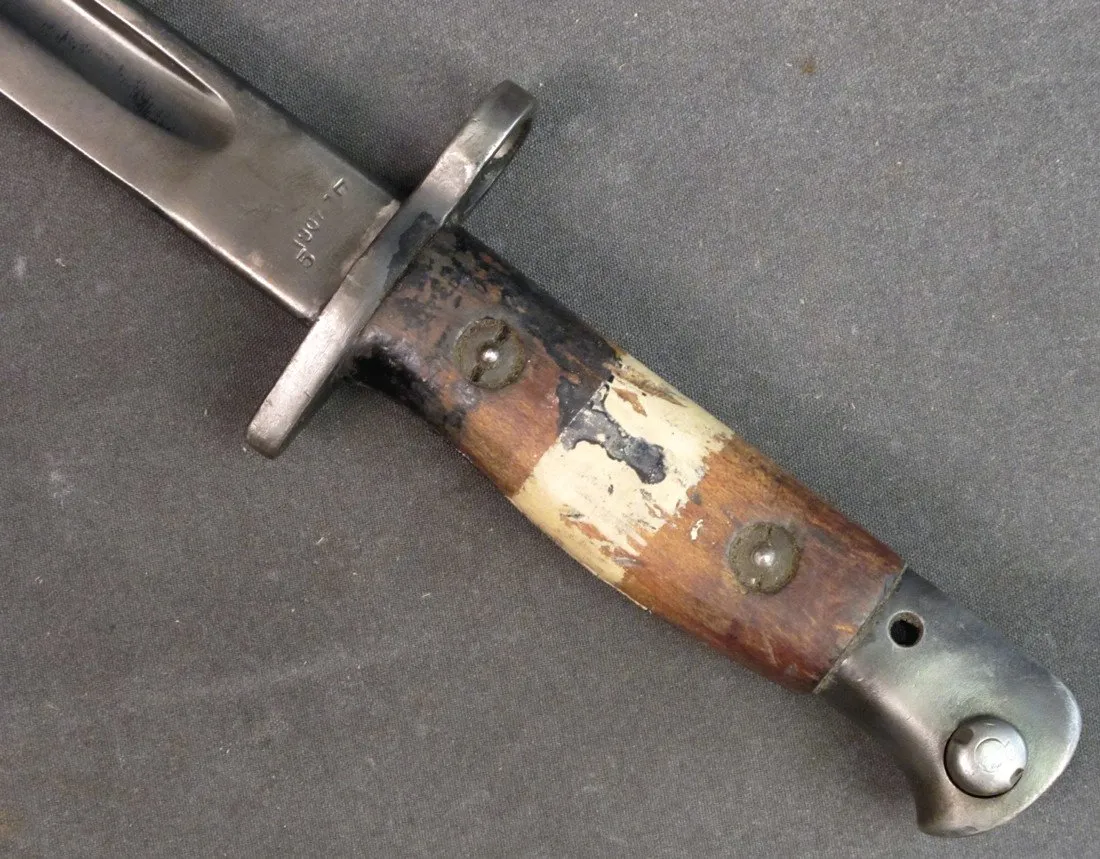 Original British P-1907 Bayonet 12 Inch 1942 Jungle Conversion