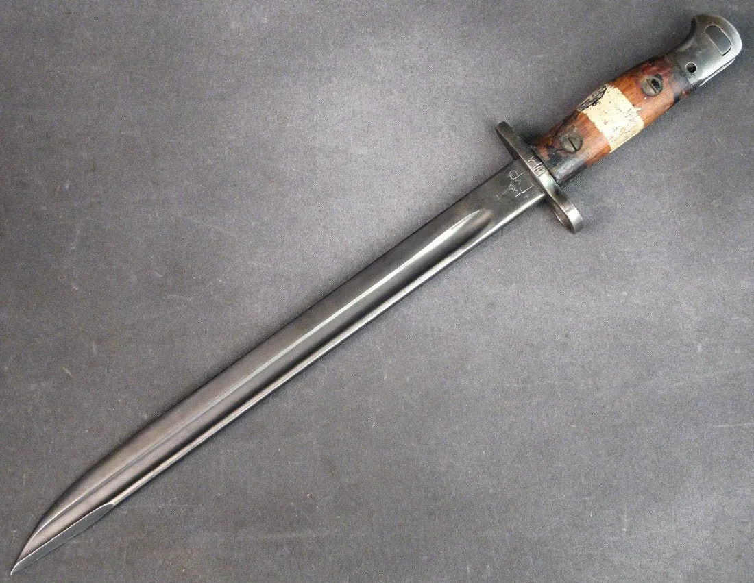 Original British P-1907 Bayonet 12 Inch 1942 Jungle Conversion