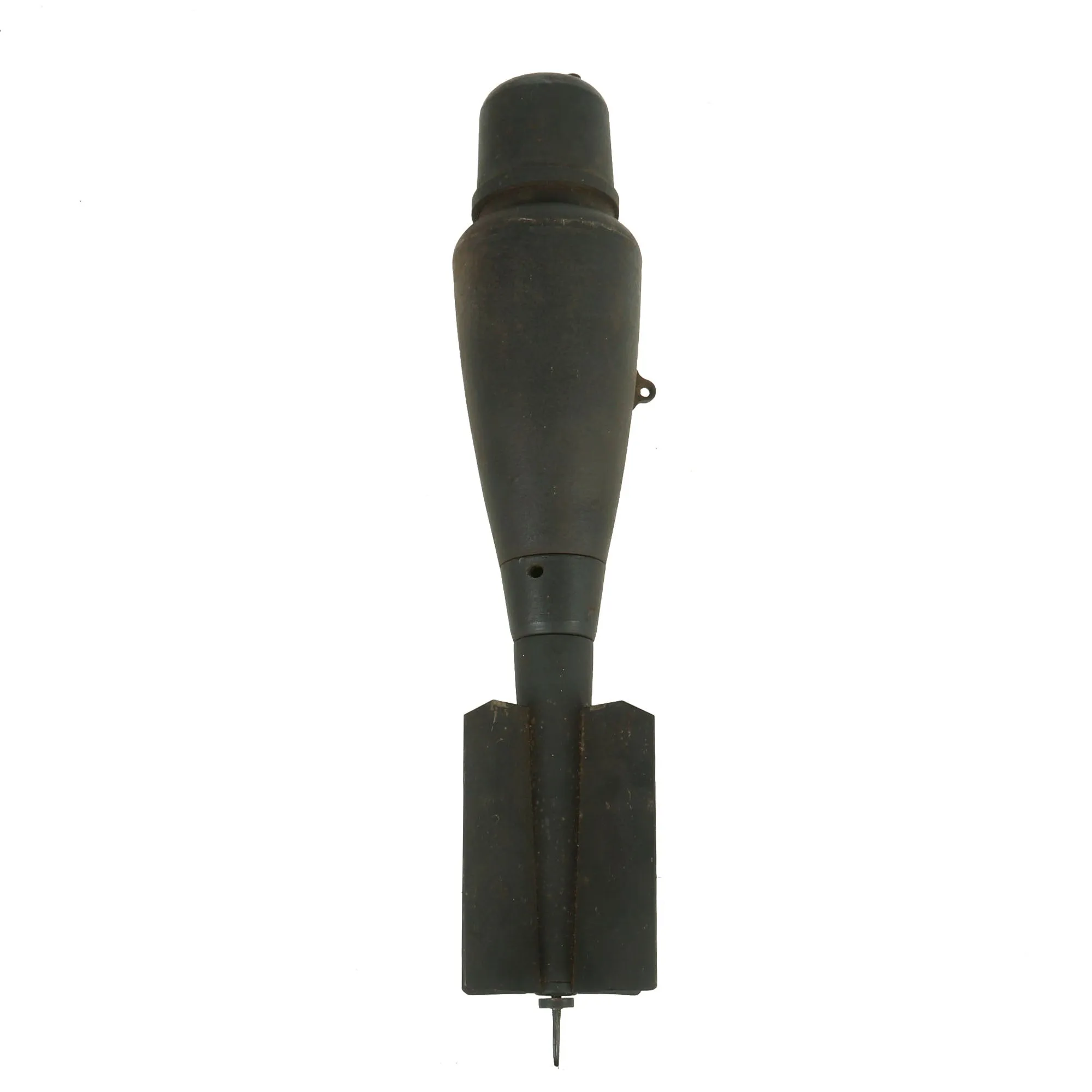 Original British WWI Royal Flying Corps Inert 20 Pound Cooper Aerial Bomb with Fuze & Fuze Cover