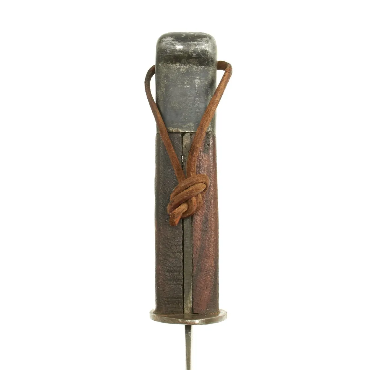 Original British WWII OSS Smatchet Heavy Fighting Knife with Scabbard