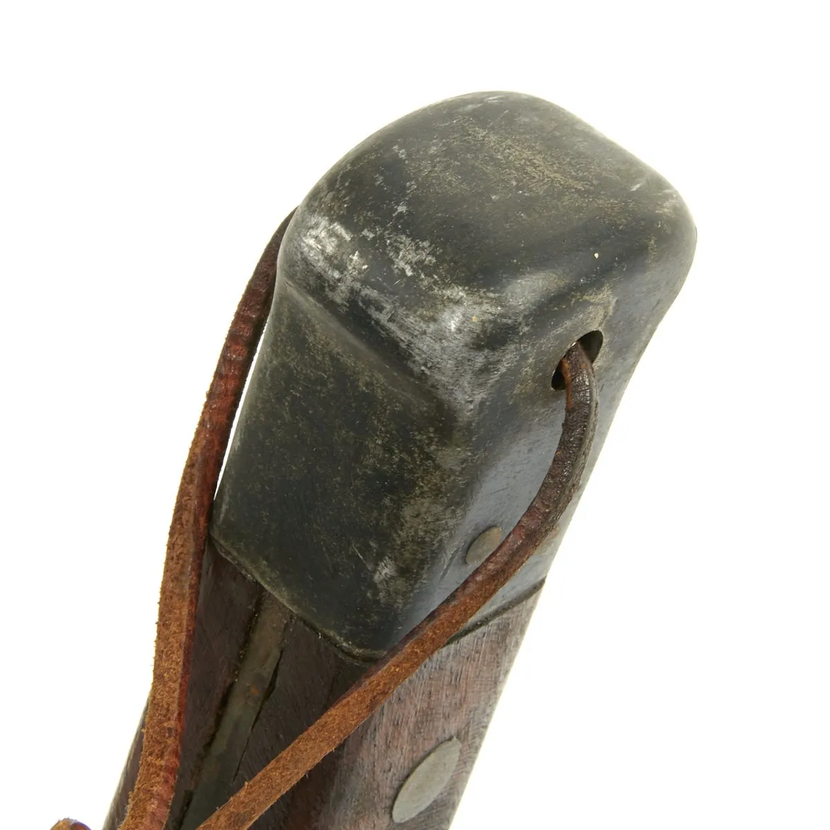 Original British WWII OSS Smatchet Heavy Fighting Knife with Scabbard