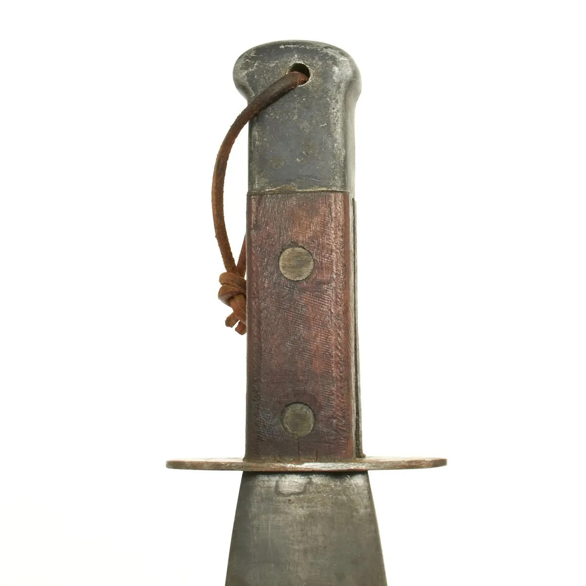 Original British WWII OSS Smatchet Heavy Fighting Knife with Scabbard